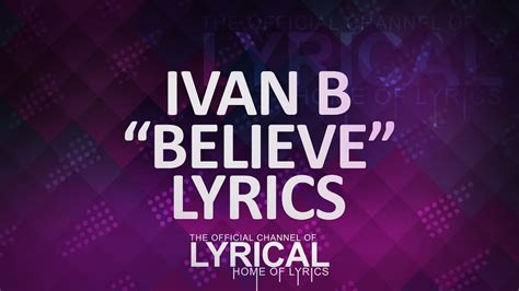 ivan b believe